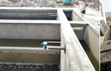 聯測儀表用于湖北城市污水廠